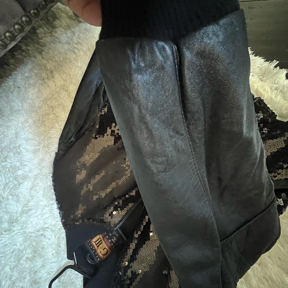 Sequin Black Jacket - image 5